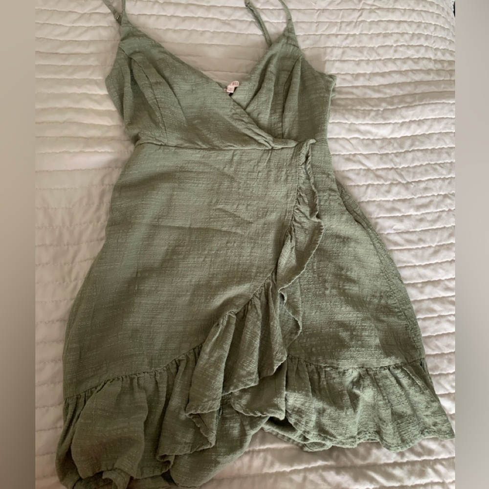 Green Mini Dress